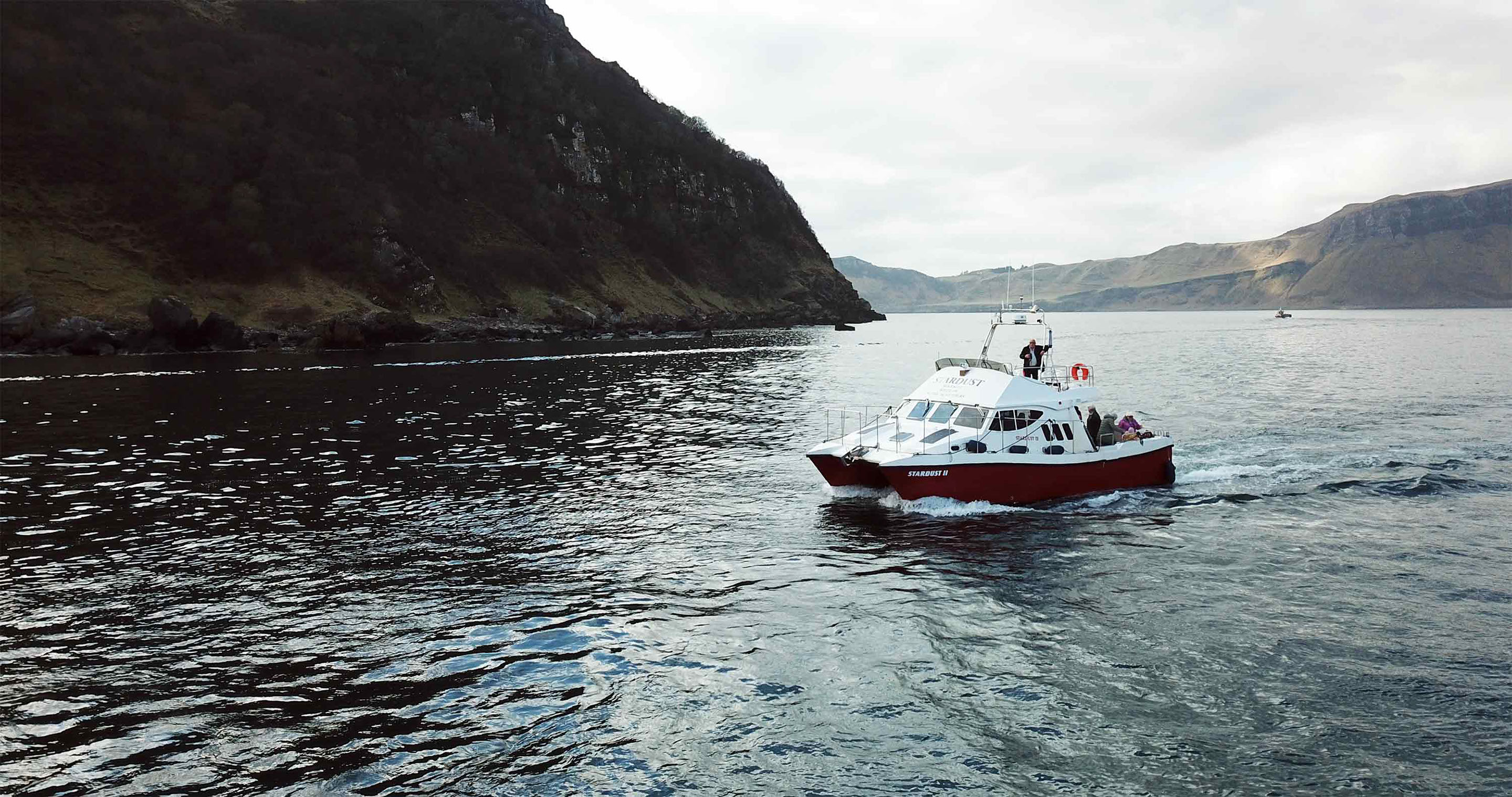 Enjoy stunning scenery on a tour with Stardust Boat Trips Isle of Skye