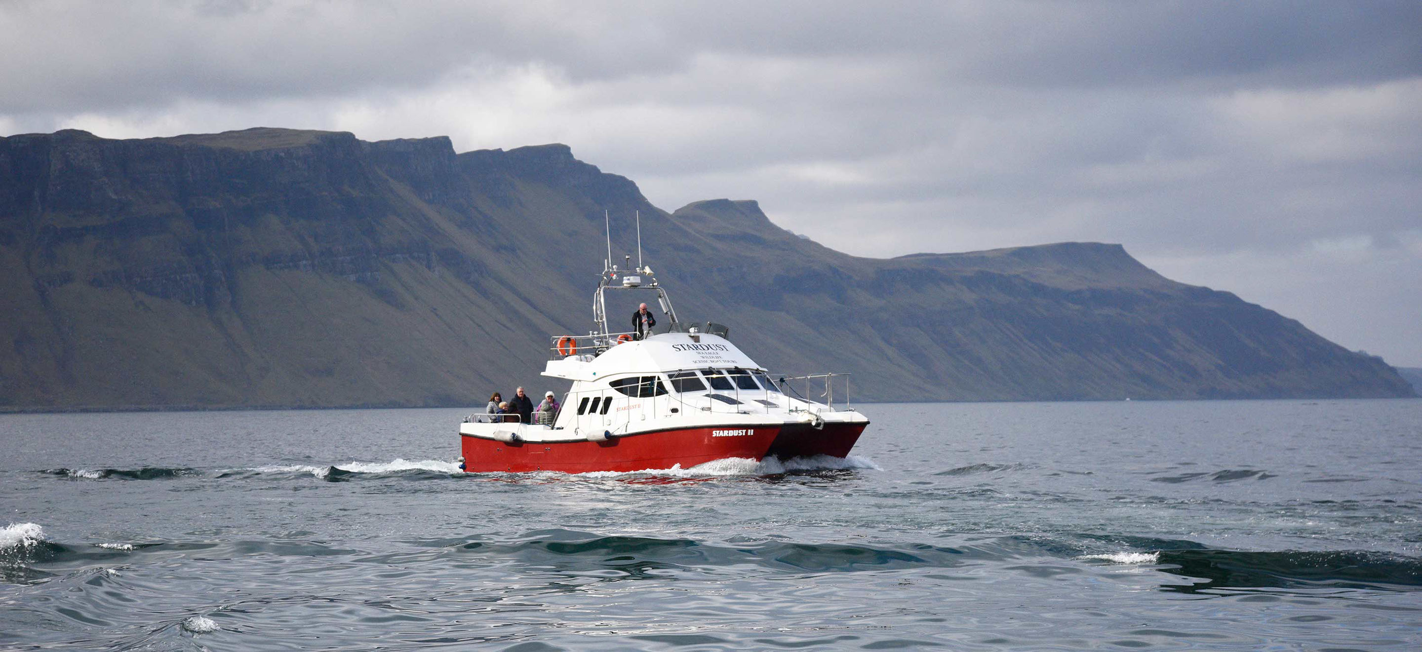 Experience the amazing Isle of Skye on a tour with Stardust Boat Trips