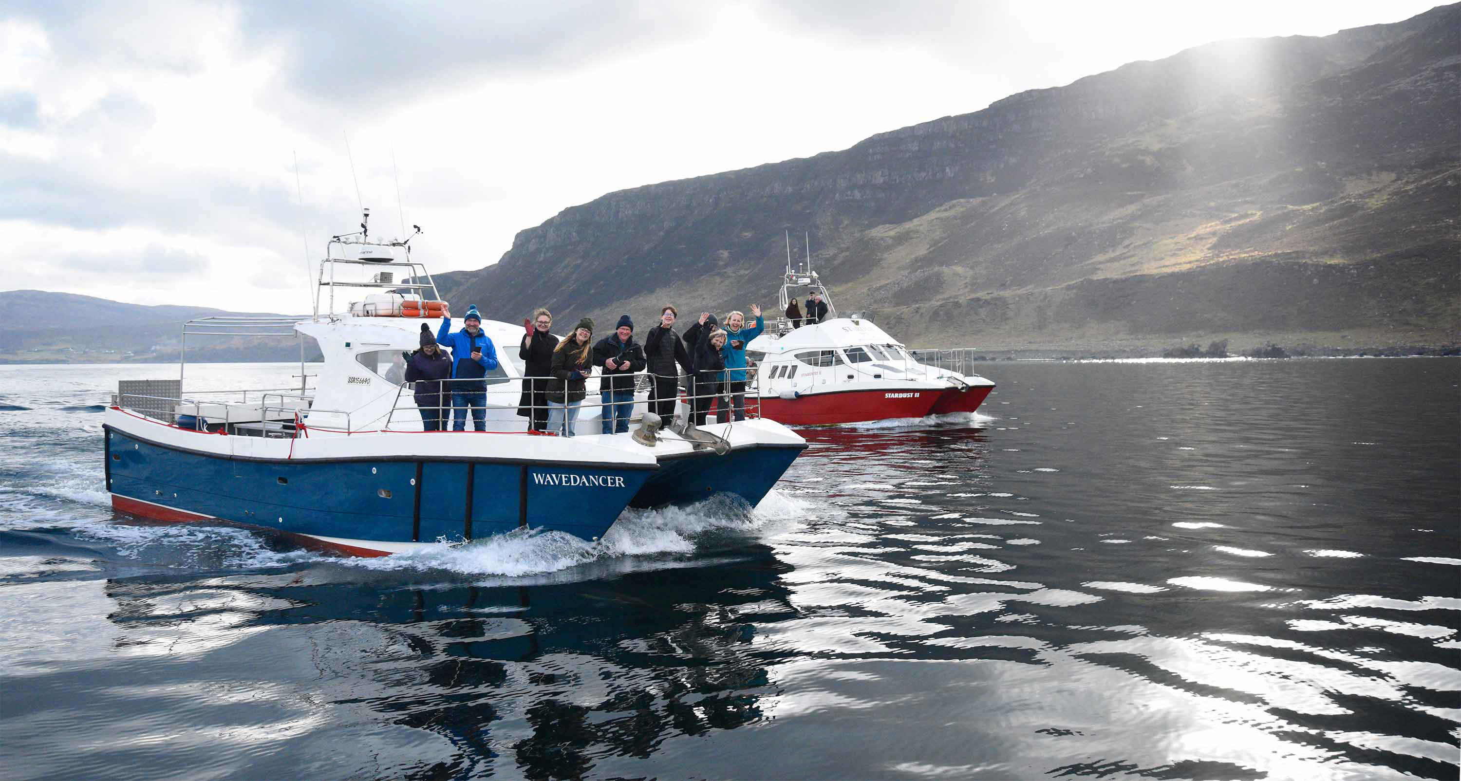Experience a tour with Stardust Boat Trips on the Isle of Skye Boat Tours from Portree